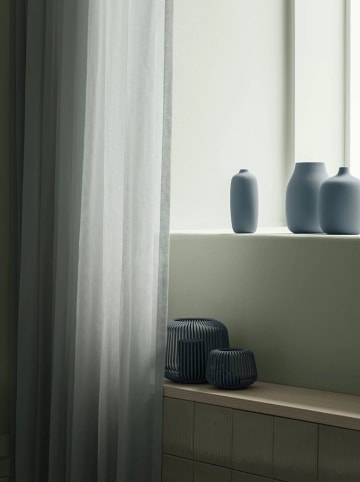 Blomus Vase "Colora" in Hellgrau - (H)20 x Ø 14 cm