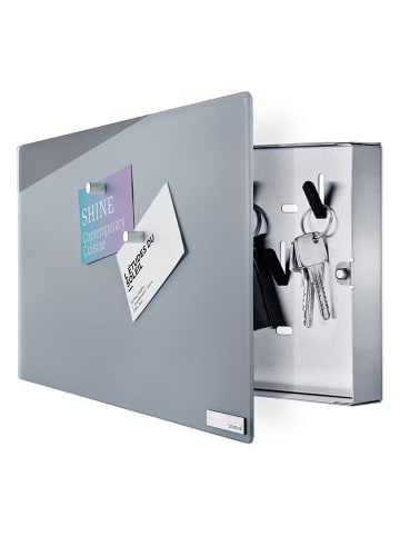 Blomus Schlüsselkasten "Velio" in Grau - (B)30 x (H)20 cm