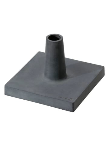 Blomus Fackelständer "Baso" in Grau - (B)26 x (H)19 cm