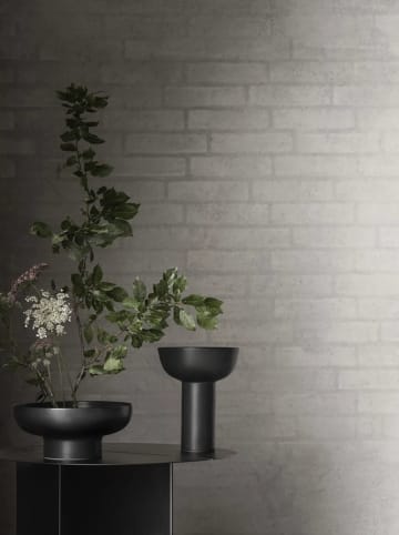Blomus Bijzettafel "Oru" zwart - (H)47 x Ø 35 cm