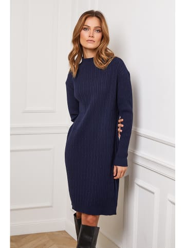 Joséfine Strickkleid "Doumbia" in Dunkelblau