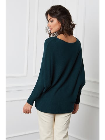 Joséfine Sweter "Dragor" w kolorze ciemnozielonym