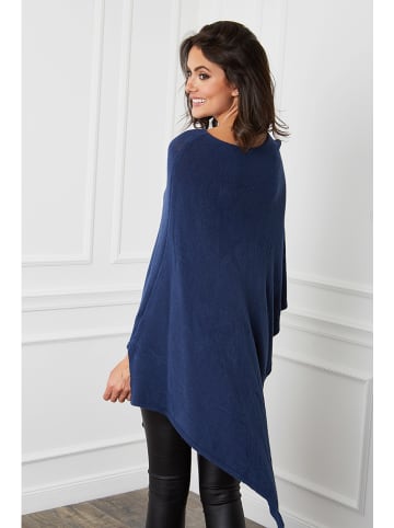 Joséfine Poncho "Fano" donkerblauw