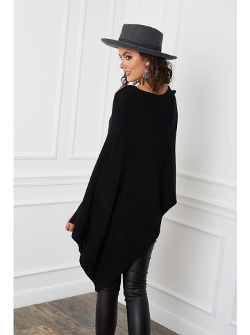 Joséfine Poncho "Fano" in Schwarz