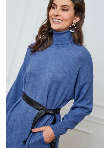 Joséfine Strickkleid "Halof" in Blau