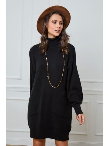 Joséfine Strickkleid "Halof" in Schwarz