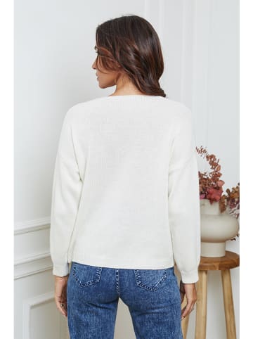 So Cachemire Cardigan "Laem" in Creme