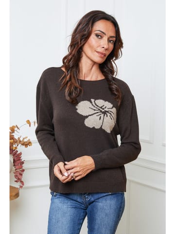 So Cachemire Pullover "Lambi" in Braun