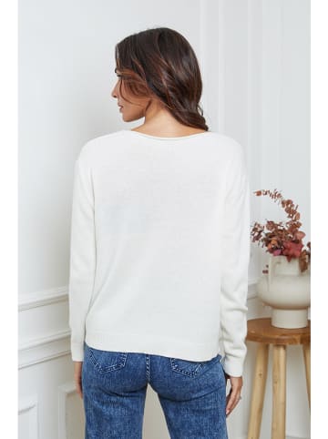 So Cachemire Pullover "Lambi" in Creme