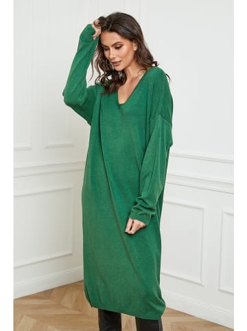 So Cachemire Strickkleid "Palerme" in Grün