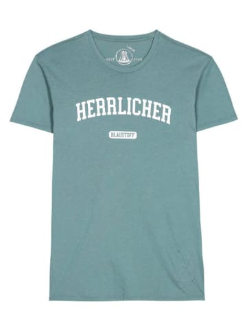 Herrlicher Shirt turquoise