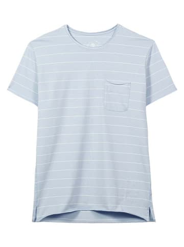 Herrlicher Shirt "Ronny" lichtblauw