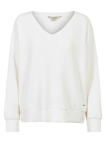 Herrlicher Sweatshirt "Lesedi" wit