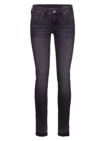 Herrlicher Dżinsy "Touch" - Slim fit - w kolorze czarnym