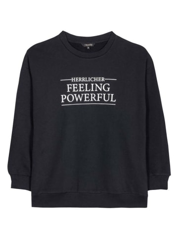 Herrlicher Sweatshirt zwart