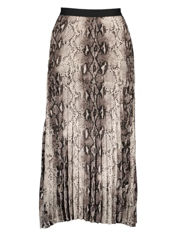 Herrlicher Spódnica w kolorze brązowo-beżowym