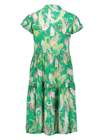 Herrlicher Kleid in Grün/ Rosa