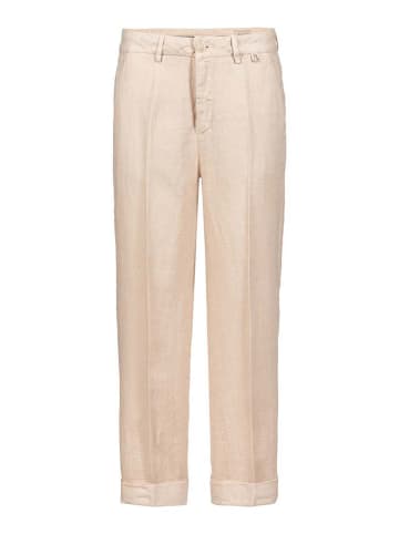 Herrlicher Linnen broek beige