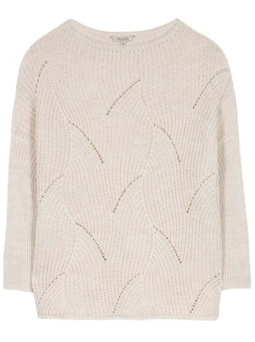 Herrlicher Sweter "Loule" w kolorze kremowym