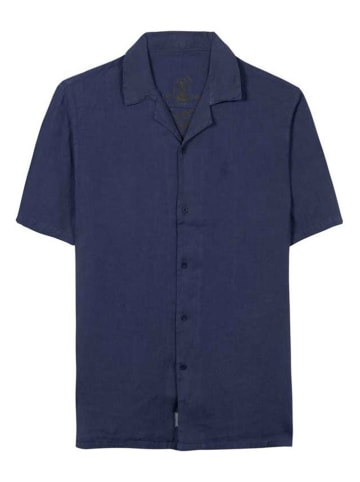 Herrlicher Linnen blouse donkerblauw