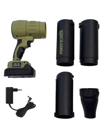 Genius Laubgebläse ''Starlyf'' in Khaki/ Schwarz