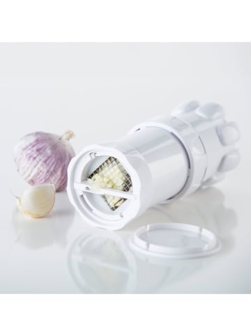 Genius 2-delige knoflooksnijderset ''G5'' wit/rood