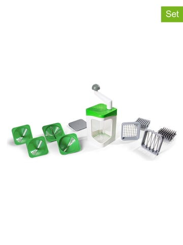 Genius 13-delige spiraalsnijder set "Nicer Dicer Julietti" groen