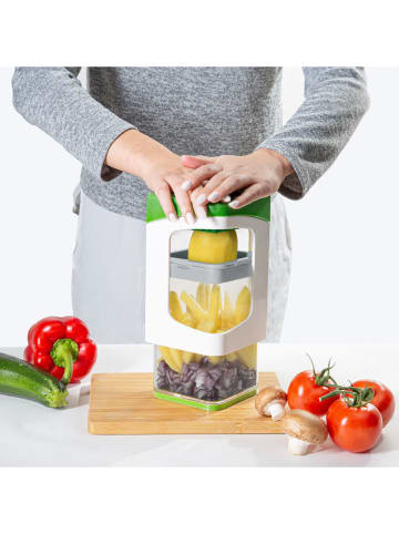 Genius 13tlg. Spiralschneider-Set "Nicer Dicer Julietti" in Grün