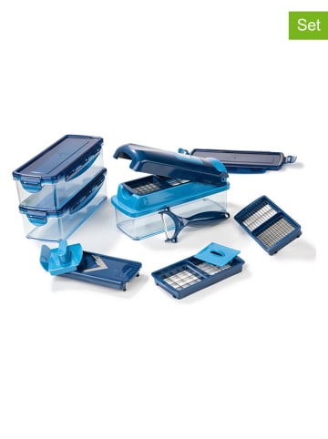 Genius 14tlg. Set: Schneider "Nicer Dicer Smart" in Blau