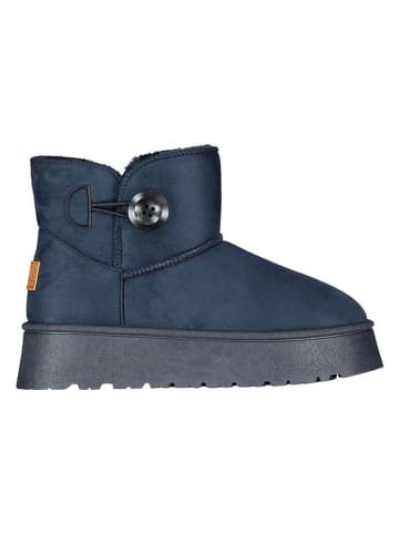 Geographical Norway Winterboots "Osiris" in Dunkelblau