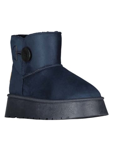 Geographical Norway Winterboots "Osiris" in Dunkelblau