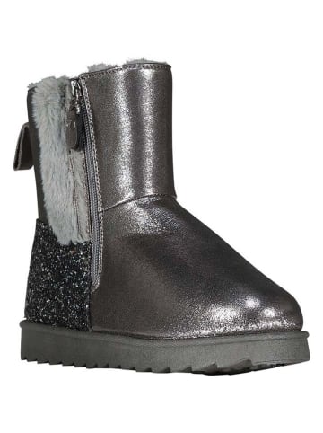 Geographical Norway Winterboots "Oglitter" in Silber