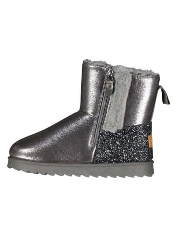 Geographical Norway Winterboots "Oglitter" in Silber