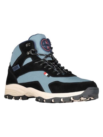 Geographical Norway Boots "Olain" zwart/lichtblauw