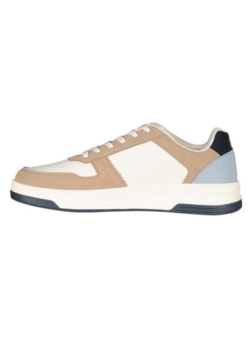 Geographical Norway Sneakersy "Orty" w kolorze beżowym