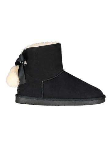 Geographical Norway Winterboots "Oponpon" in Schwarz
