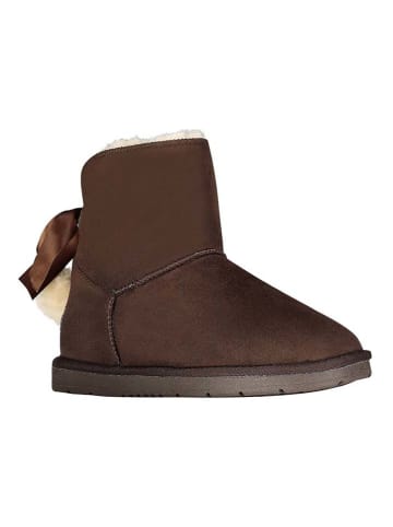 Geographical Norway Winterboots "Oponpon" in Braun