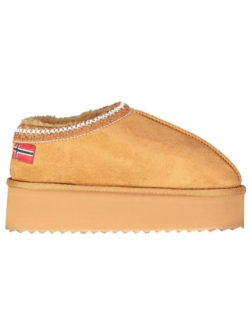 Geographical Norway Pantoffels "One" lichtbruin