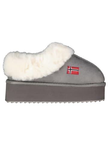 Geographical Norway Hausschuhe "Oninkasi" in Grau