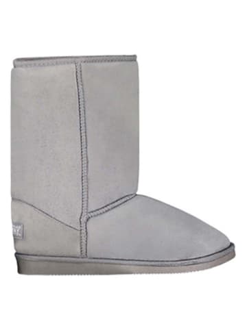 Geographical Norway Kozaki zimowe "Opilate" w kolorze szarym