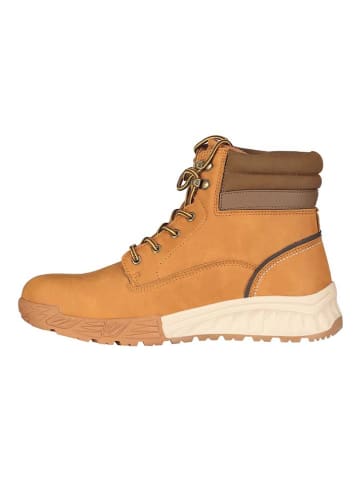 Geographical Norway Botki "Oclarc" w kolorze jasnobrązowym