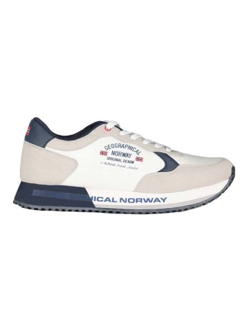 Geographical Norway Sneakers "Ostyle" beige/wit