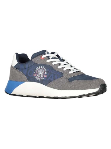 Geographical Norway Sneakers "Otag" grijs/blauw