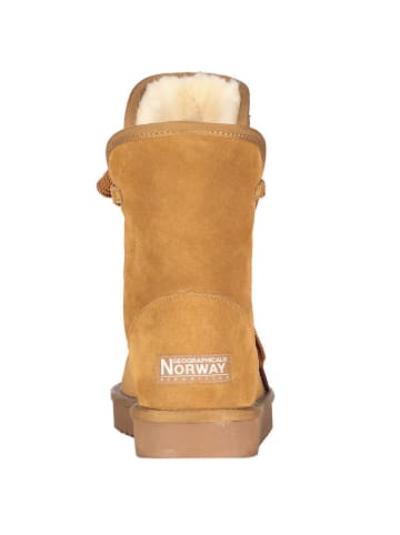 Geographical Norway Winterstiefel ''Omondor'' in Gold/ Hellbraun