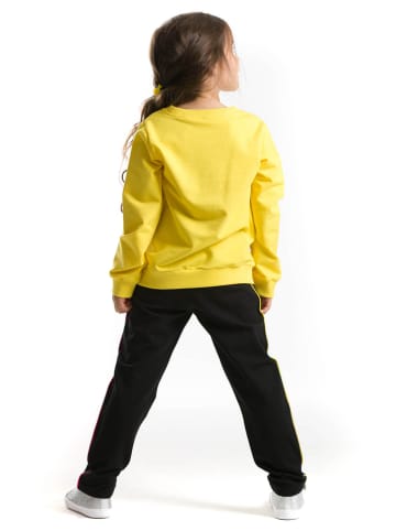 Denokids 2tlg. Outfit "Mr Eye Bow" in Gelb/ Schwarz