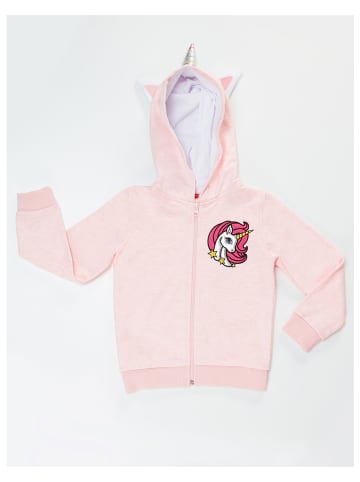 Denokids Bluza "Unicorn" w kolorze jasnoróżowym