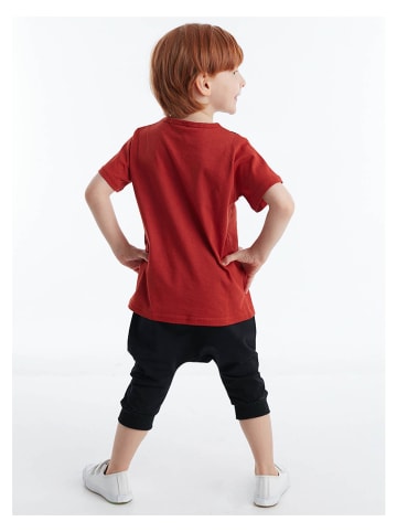 Denokids 2tlg. Outfit in Rot/ Schwarz