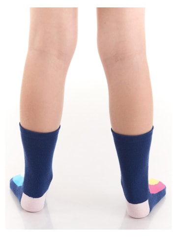 Denokids 2er-Set: Socken "Rainbow Star" in Bunt