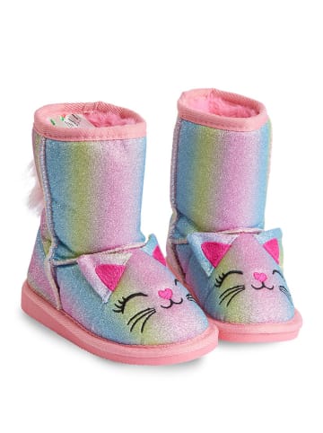 Denokids Botki "Cat" w kolorze jasnoróżowym