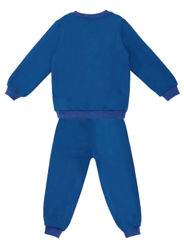 Denokids 2-delige outfit "Fire Hall" blauw